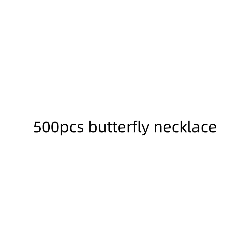 Fashion butterfly pendant necklace