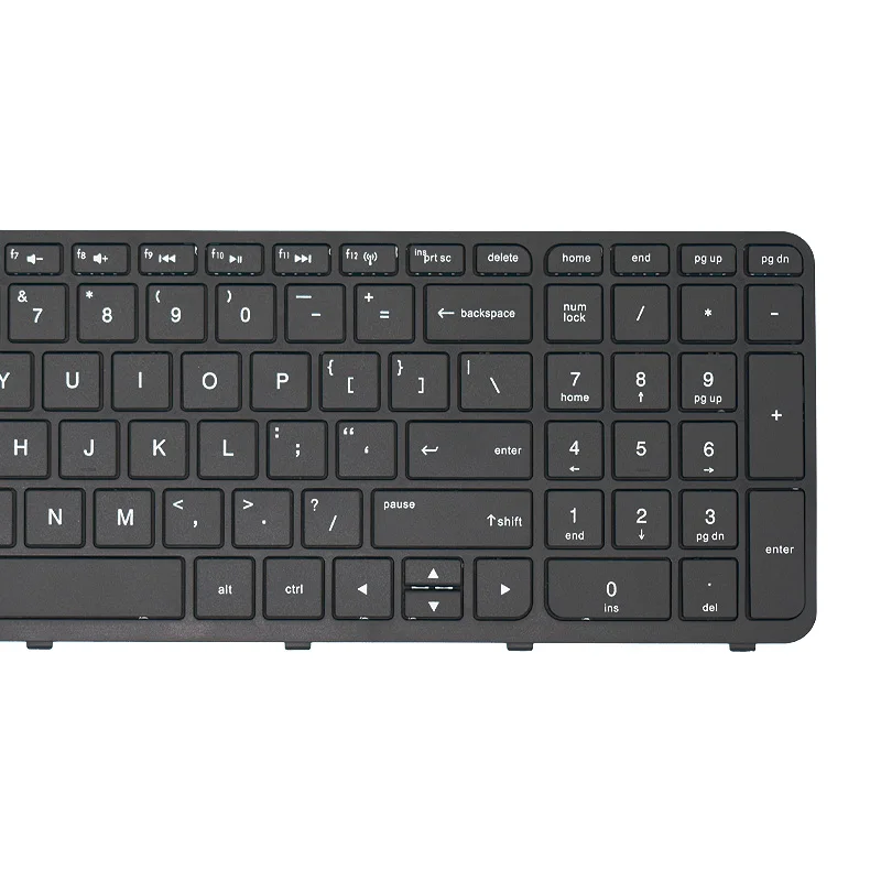 Keyboard Laptop untuk HP untuk pavilion 350 G1 350 G2 355 G1 355 G2 351 G1 356 G2 hitam dengan bingkai Rusia