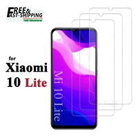 Screen Protector For Xiaomi MI 10 Lite 5G Tempered Glass HD Crystal High Aluminum Anti Scratch 9H Case Friendly