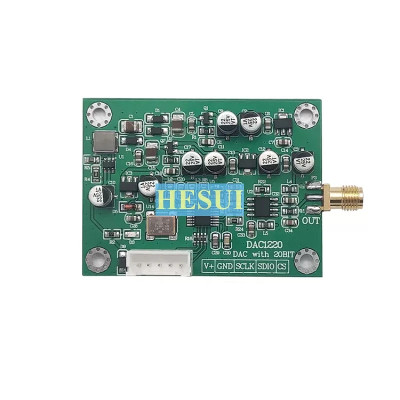 DAC1220 digital-to-analog conversion data acquisition module adjustable plus-minus 10V voltage reference  (ordinary version)