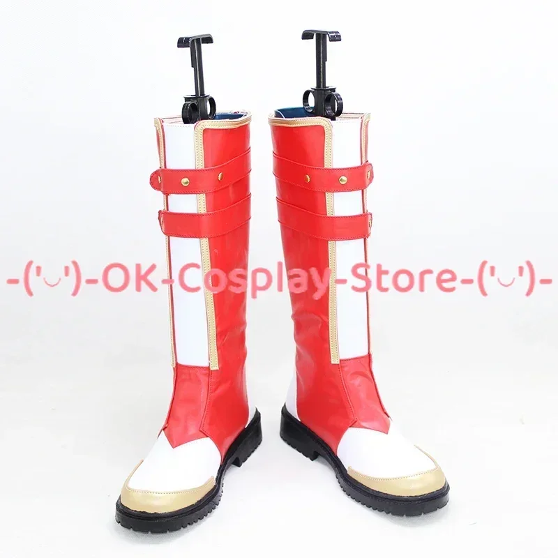 [Customized Size] Ensemble Stars Chiaki Morisawa Cosplay Shoes Game Roleplay Costume Halloween Carnival Party Boots PU Leather