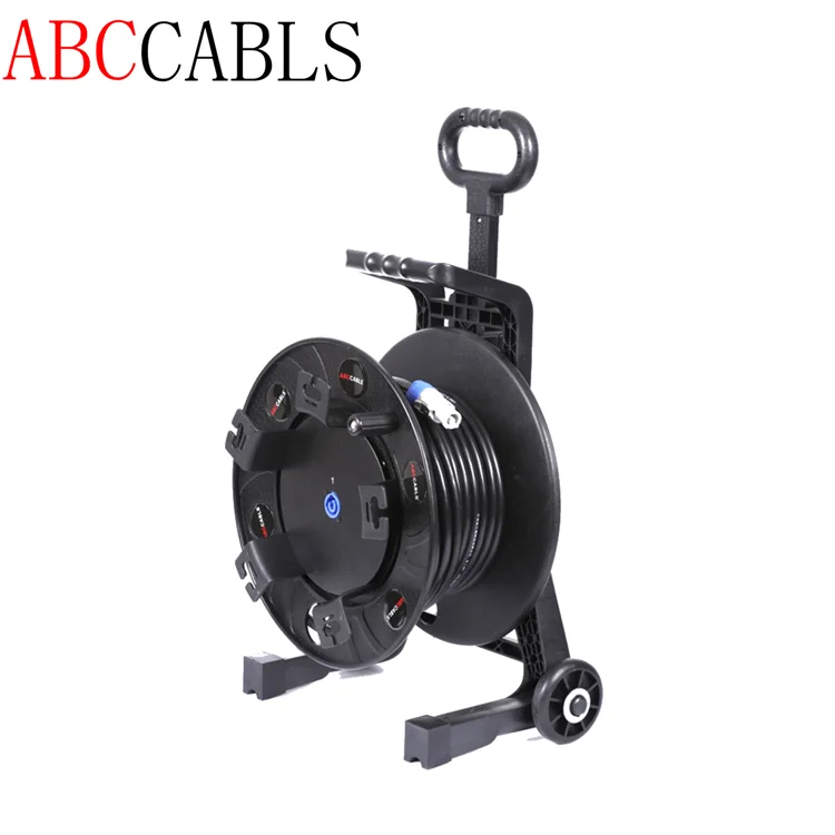 Professional PVC Cable Drum with Powercon Connector and Bare Copper Conductor Power Cable 20/30/50 Meter in Stock