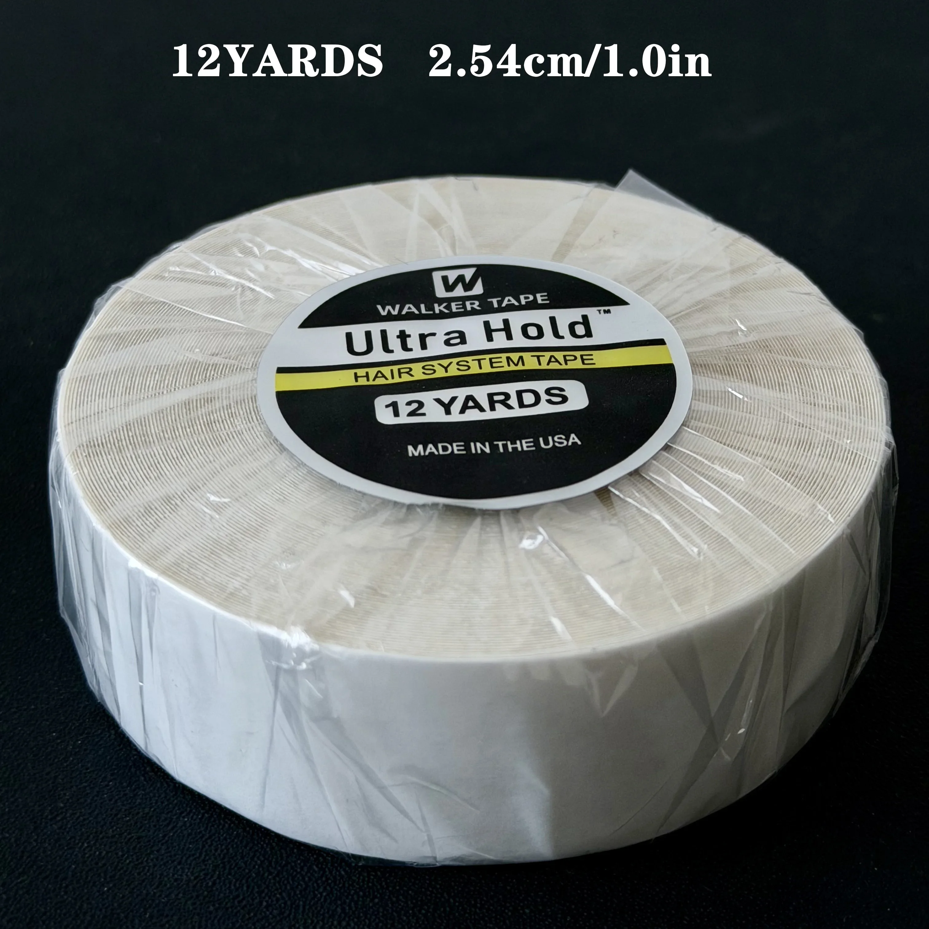 Walker Tape Ultra Hold Lace Front Hair System Tape 3/12Yards 4Sizes 0.8/1.0/2/2.54cm Strong Adhesive Wig Toupee Tape