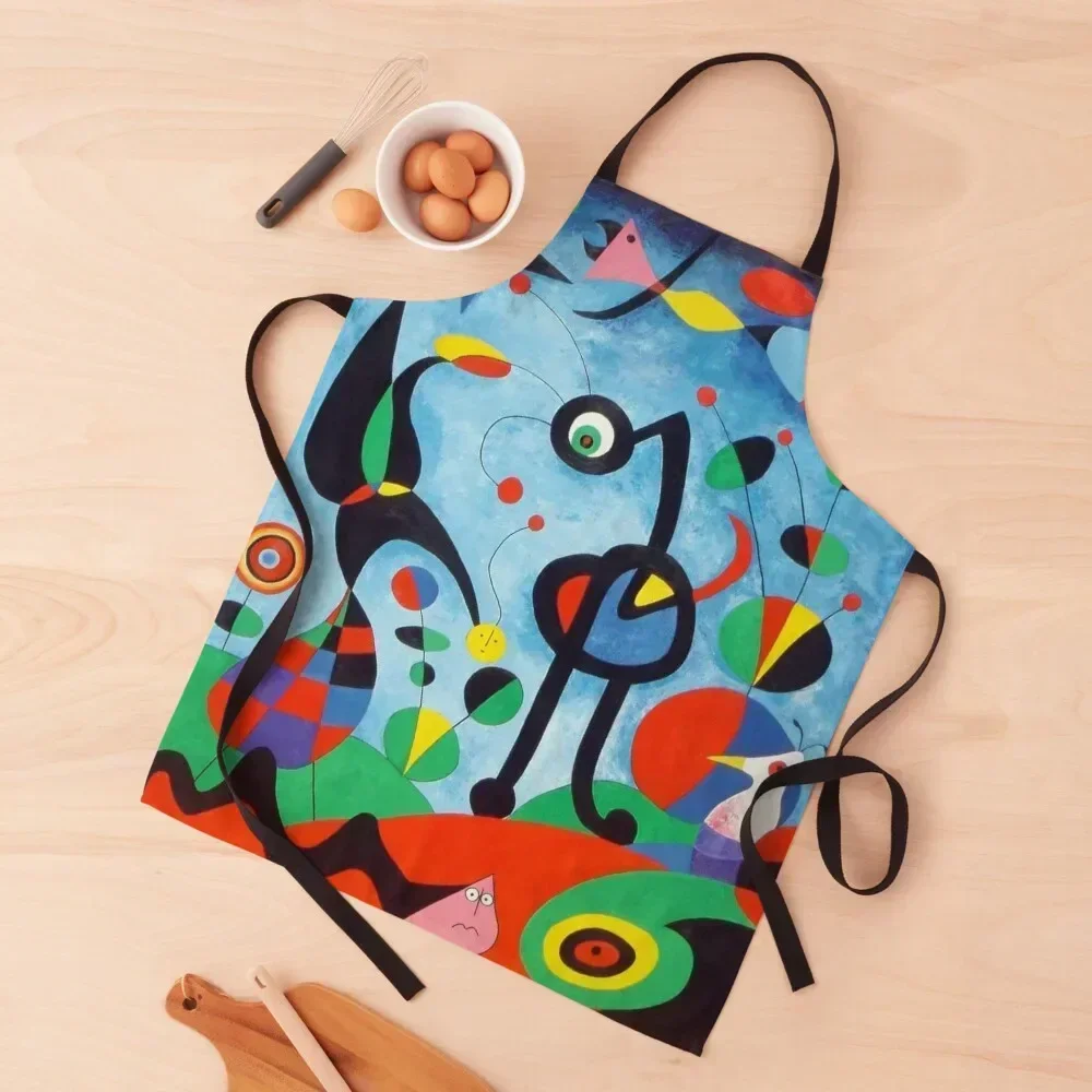 

joan miro Apron Waterproof women women's kitchens christmas kitchen For Home Accessories Apron