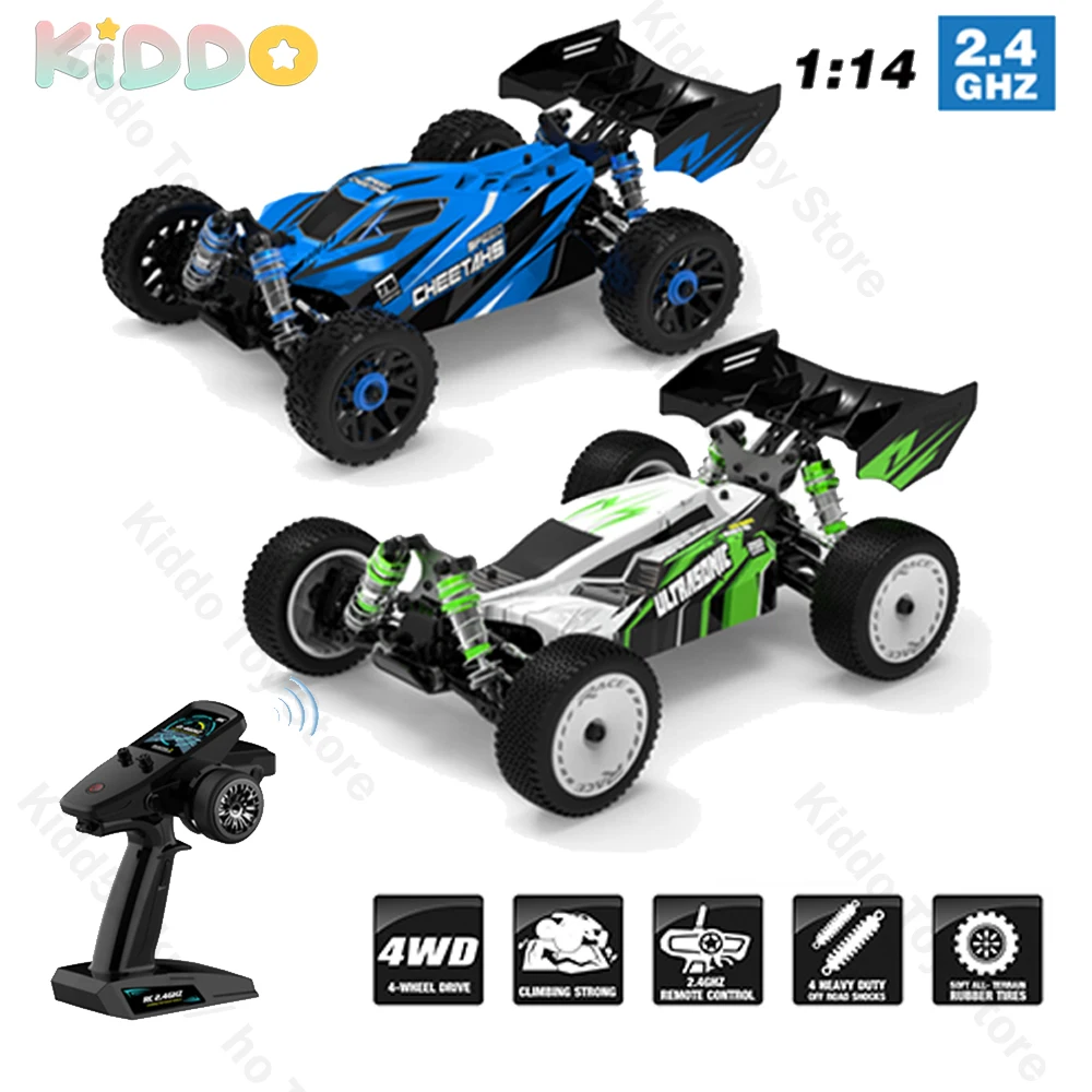 

1:14 Brushless RC Car Racing Professional 4WD Electric High Speed Off-Road Remote Control Drift Toys for Kid Competitive Vehicle