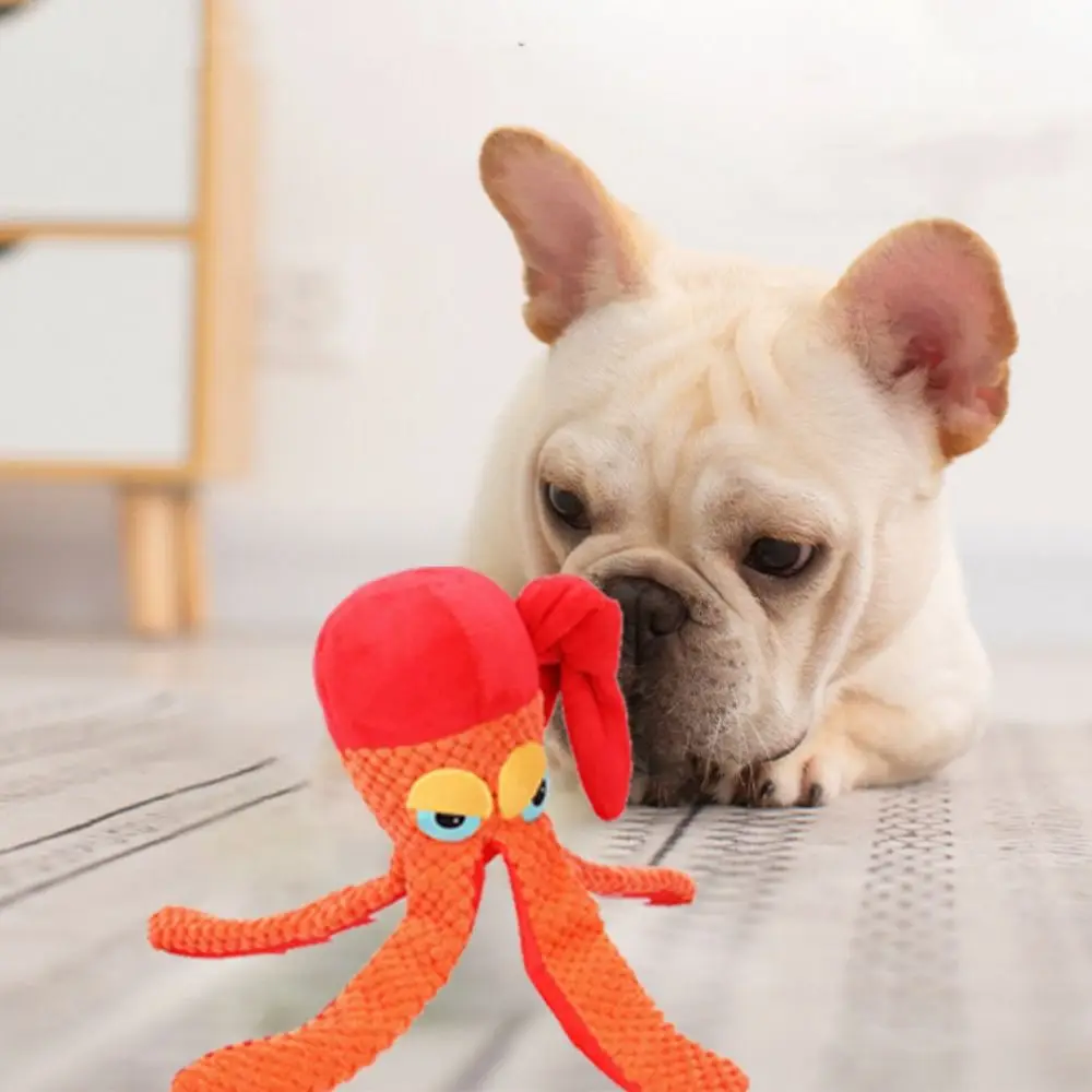 

Cat Dog Supplies Bite-resistant Dog Plush Toy Wear-resistant Interactive Pet Sound Making Toy Soft Pet Chew Toy Relieve Boredom