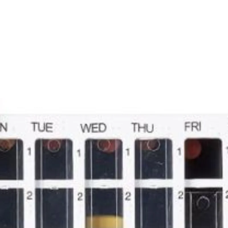 28 Grids Weekly Pill Organizer Detachable Plastic Medicine Box Portable Pill Container For Home Travel Daily Medication Storage