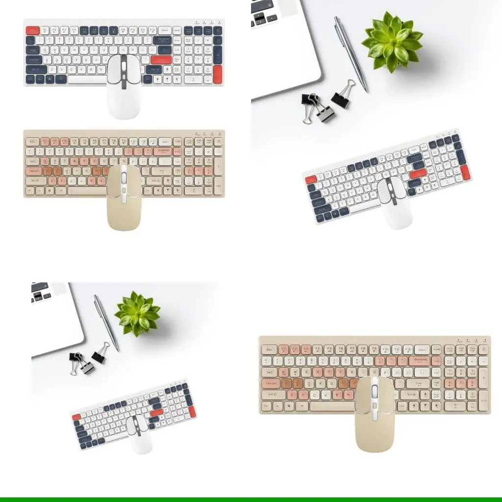 

U55C BK100 Bluetooth-Compatible Keypad Dual-Mode 2.4GHz Wireless Charging Mini Keyboard with Mouse Desktop Office Keypanel