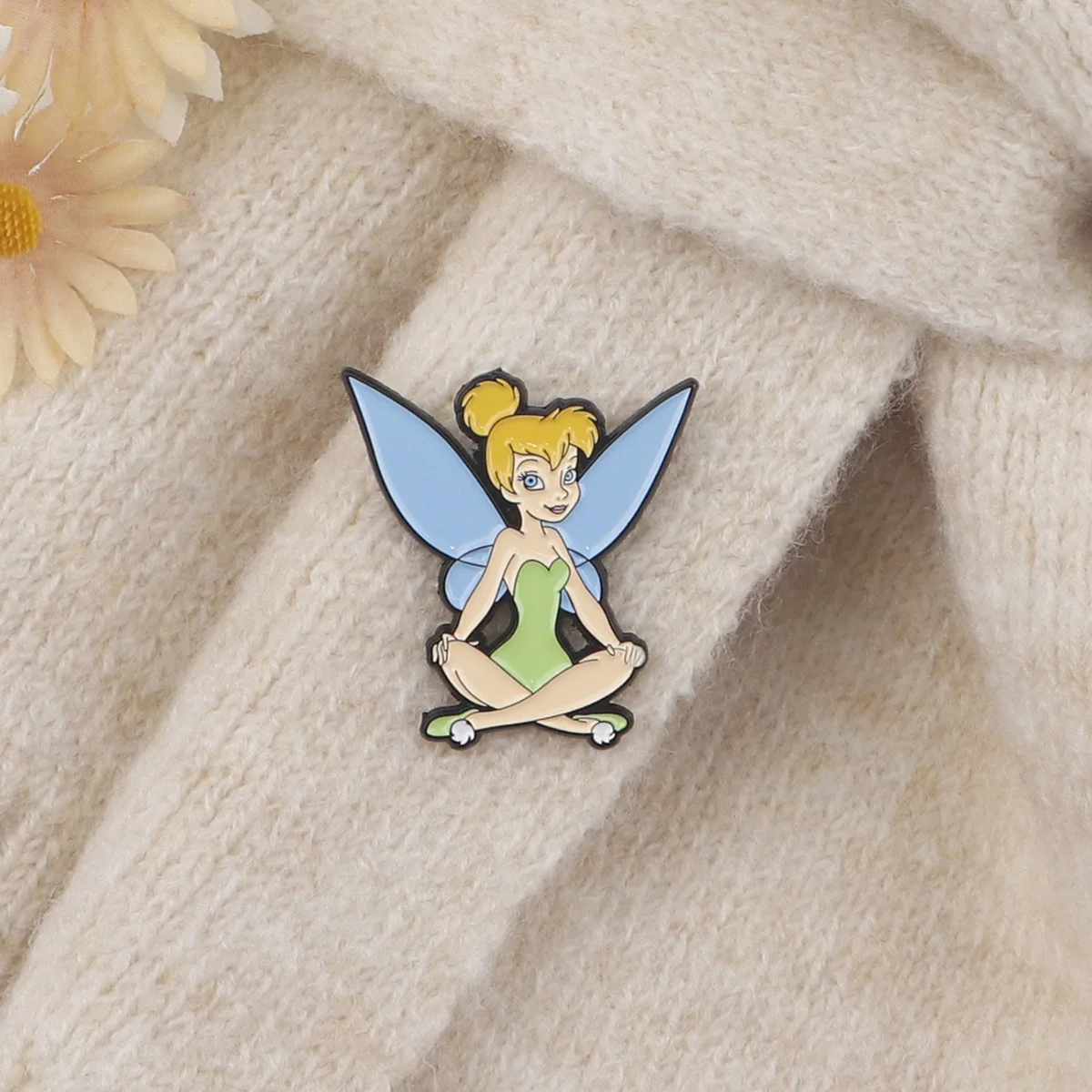 Lovely Fairy Elves Cartoon Enamel Pins Brooches For Women Clothing Backpack Lapel Badges Fashion Jewelry Accessories Gifts