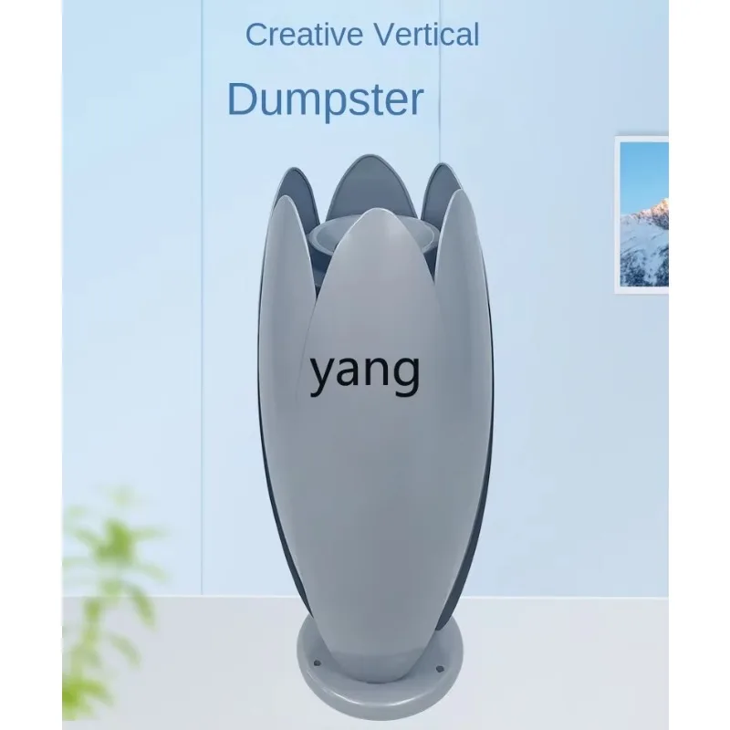 LH Creative Petal Ashtray Vertical Cigarette Butt Column Smoking Area Smoke Extinguishing Bucket Collector