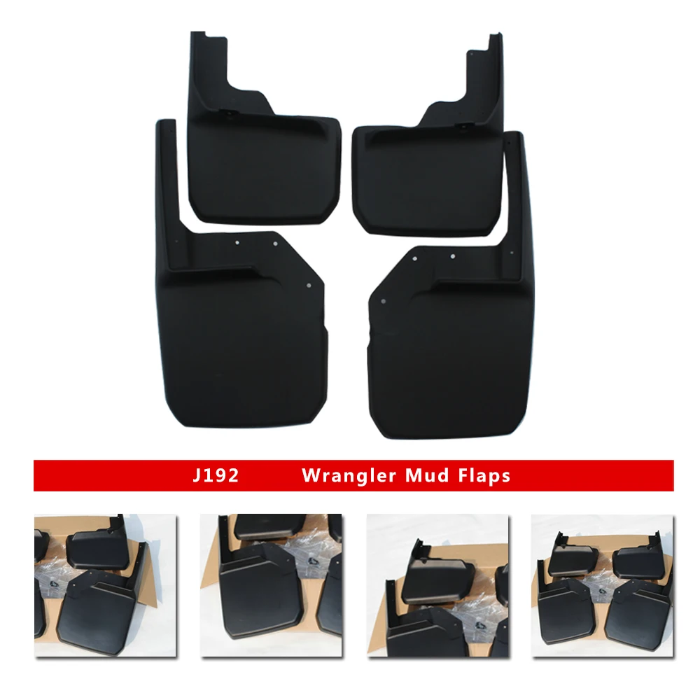 

Комплект из 4 внутренних расширителей крыльев (брызговиков) SXMA J192 для Jeep Wrangler JK 2007-2017, АБС-пластик, внешние аксессуары