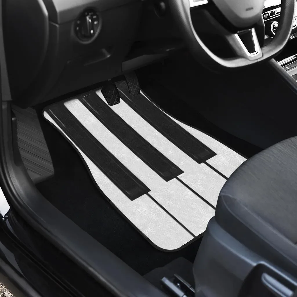 Piano Pattern Car Floor Mats 191029 Printing Car Floor Mat Universal Fit for Cars SUV Van Truck