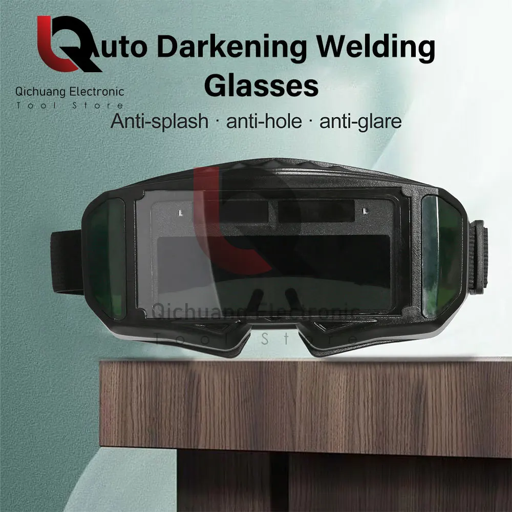 Automatic Dimming Welding Glasses Argon Arc Welding Solar Goggles Special Anti-glare Glasses tools For Welders Automatic Dimming