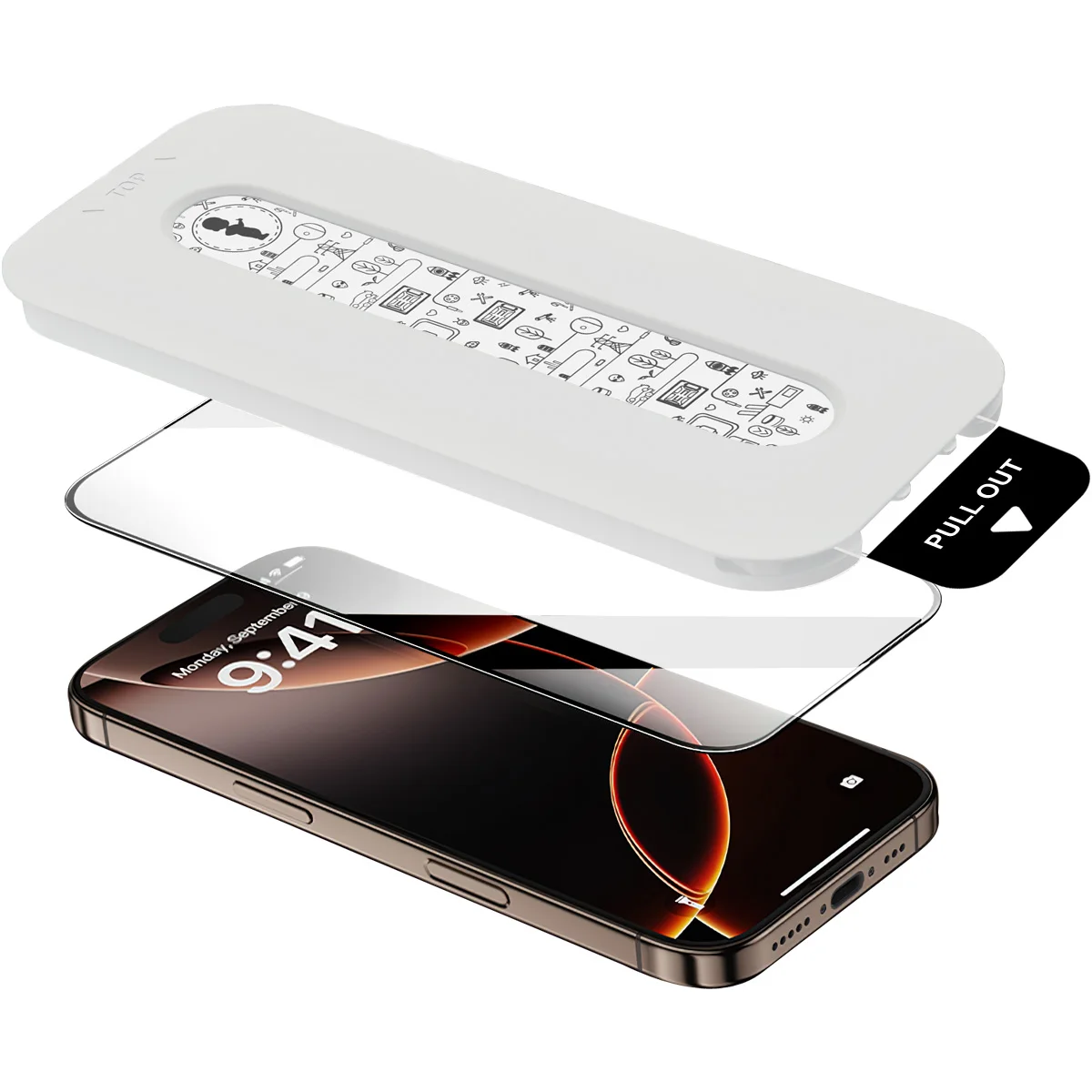 

IMAK Pro+ Tempered Glass for Realme Neo 8 5G Dust-free Chamber Locator Film Support Fingerprint