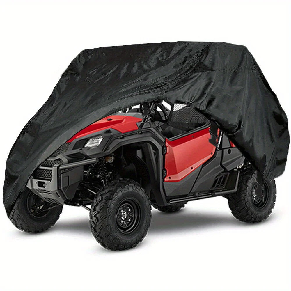

190T 2-3 Seater UTV Outdoor Storage Side by Side Cover 116.8 x 63 x 76.4in Replacement for Pioneer 1000