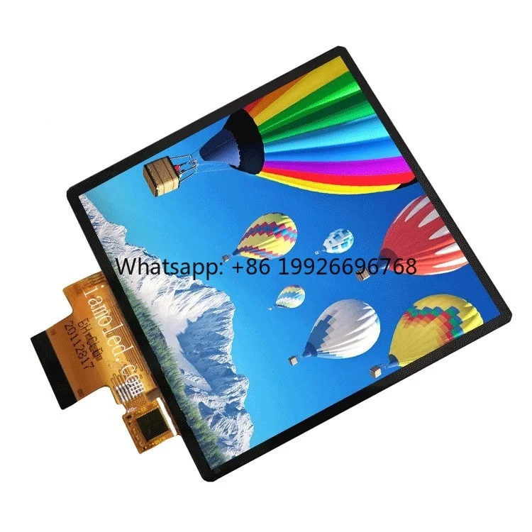 

4.0'' 4.0inch 4.0 inch 480x480 resolution full color square module TW480480040A, HDMI-compatible with touch panel