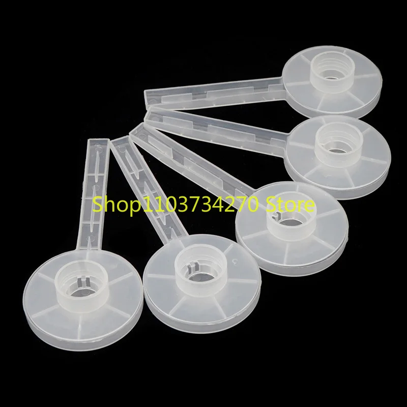 

30 Pcs Bee Drinking Feeders Fountains Round Style Plastic Water Bowl Cup Feeding Equipment Beekeeper Tools