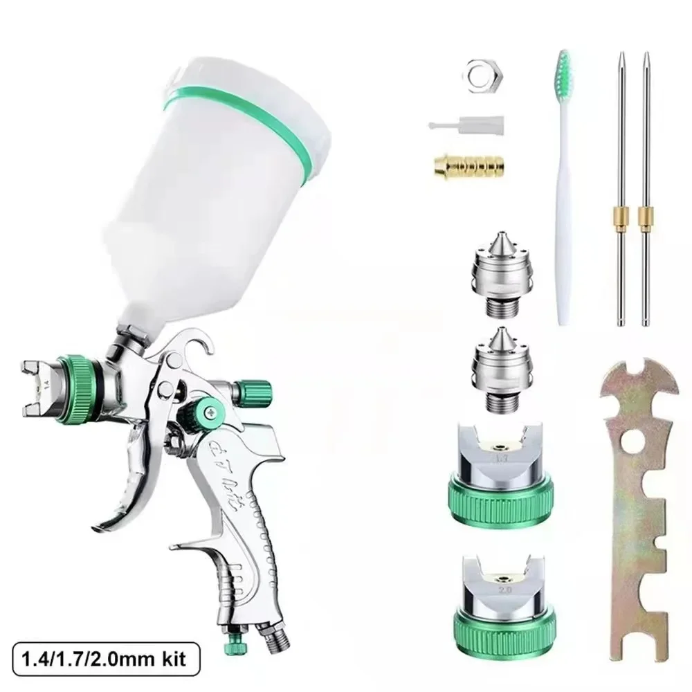 

2.0 Nozzle High Quality Spray Gun Set Power Spray Gun Plastic Pneumatic Daily Sprayer Products