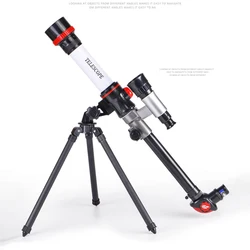 HD High Magnification Professional Astronomical Telescope Children Students Dual-Use Science Experiment Monocular