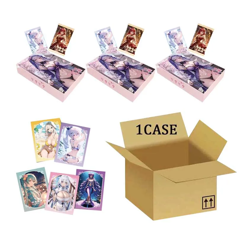 Wholesale Goddess Story Collection Cards Hengchi Wave2 Flashing Glue Tear-Off Film Special-Shaped Windows Anime Games Cards