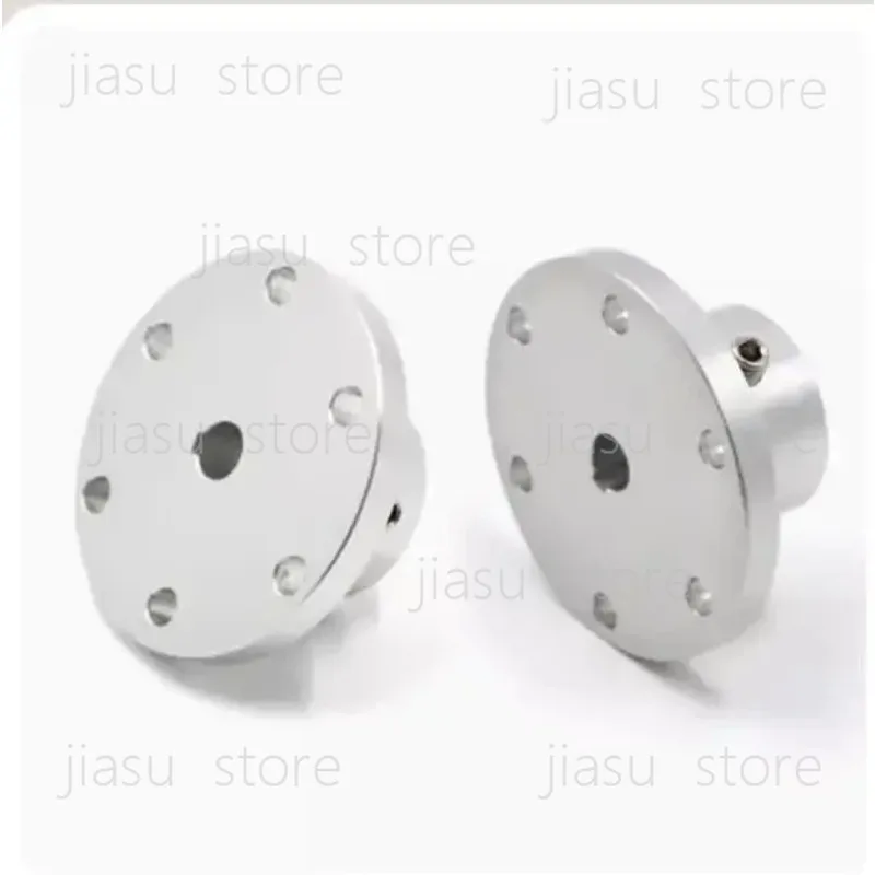 For O mni Wheel Flange Couplings Aluminum Diameter 5 6 8 10mm 12 14 15 16 18 mm Keyway Couplings (1Pcs)