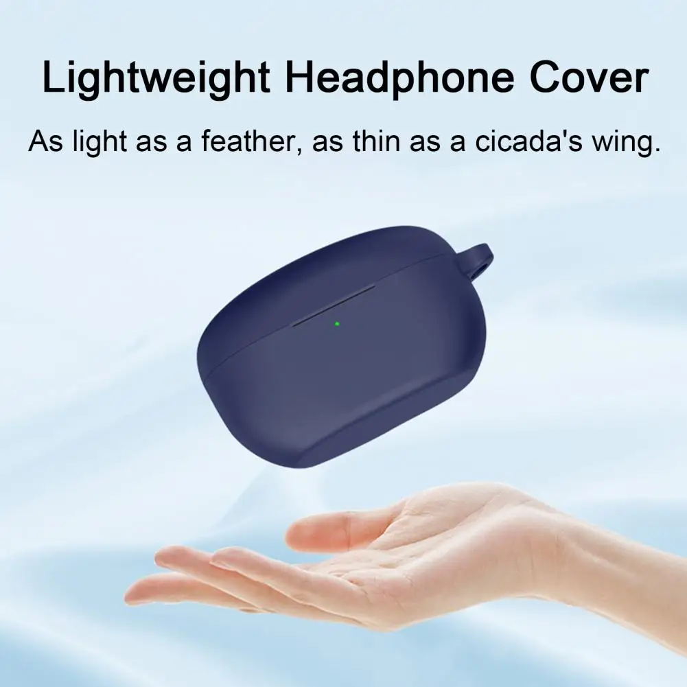 Soft Rubber Headphone Protector Headphone Cover 360 degree Silicone Case for Wf 1000xm5 Drop proof for Wireless