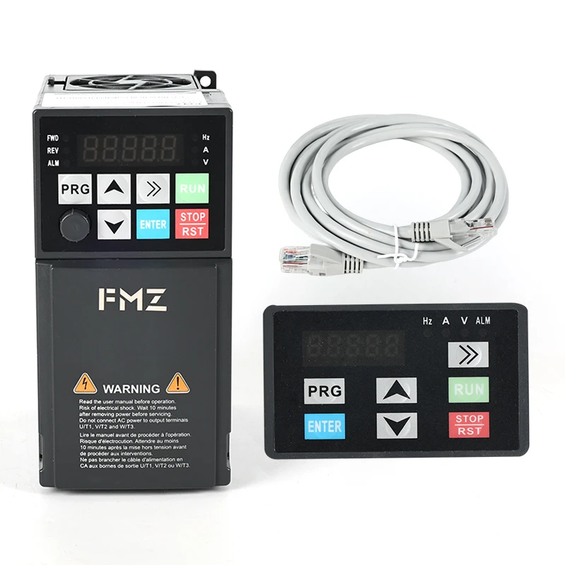 

Профессиональный FMZ H180 Mini Vfd 220 В 400 Вт, 1 фаза до 3 фазы PMSM, дешевые контроллеры скорости двигателя с приводом переменного тока Vfd
