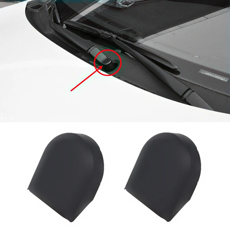 2/4Pcs Car Wiper Arm Cover Cap Head Nut Replacement Wiper Arm Cover Caps For Toyota Yaris Corolla Auris Plastic 85292-0F010