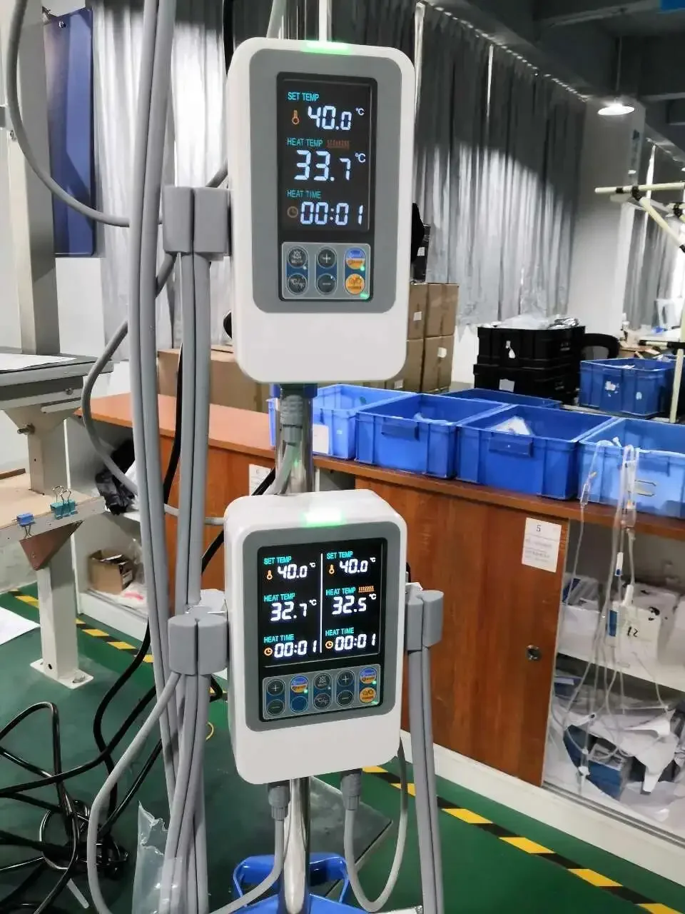 2025 Factory  Blood  Warmer for  Fluid Warmer with 2 heating tube Medical  Fluid warmer machine