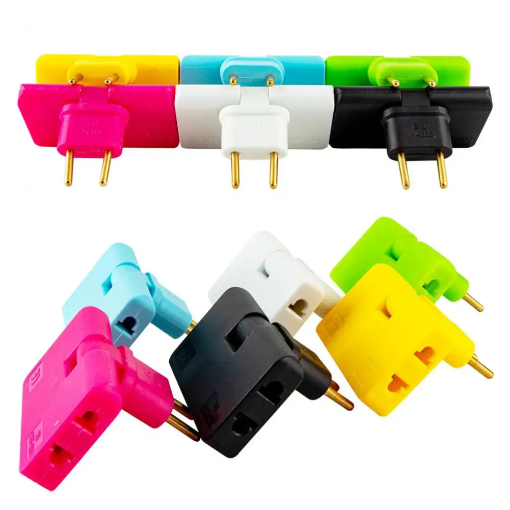 Good Compatibility Lightweight European Standard Electrical Plug Converter Power Socket for Office