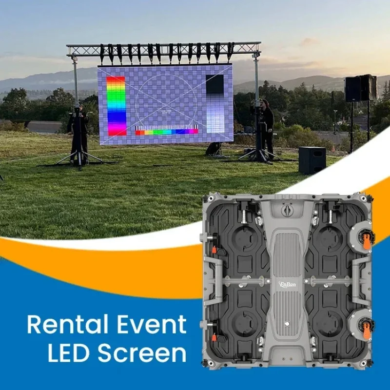 4M X Full System P2 P3 P2.6 P2.9 P3.91 500mm X 500mm Light Emitting Diode Panel Background