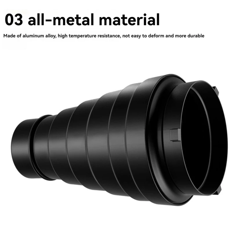 Aksesori dudukan lampu kilat besar, aksesori perlengkapan lampu kilat Studio fotografi untuk Godox tipe S DE300 SK400 II