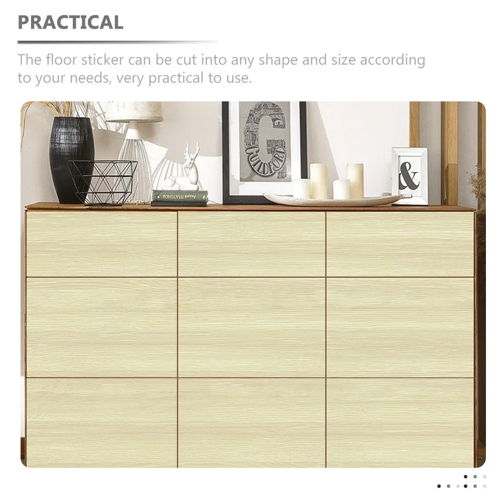 ملصق أرضية قابل للتقشير واللصق على الحبوب الخشبية، شارات PVC مقاومة للماء لأرضيات المنزل، ألواح أرضية قابلة للتقشير واللصق، ملصق بلاط PVC