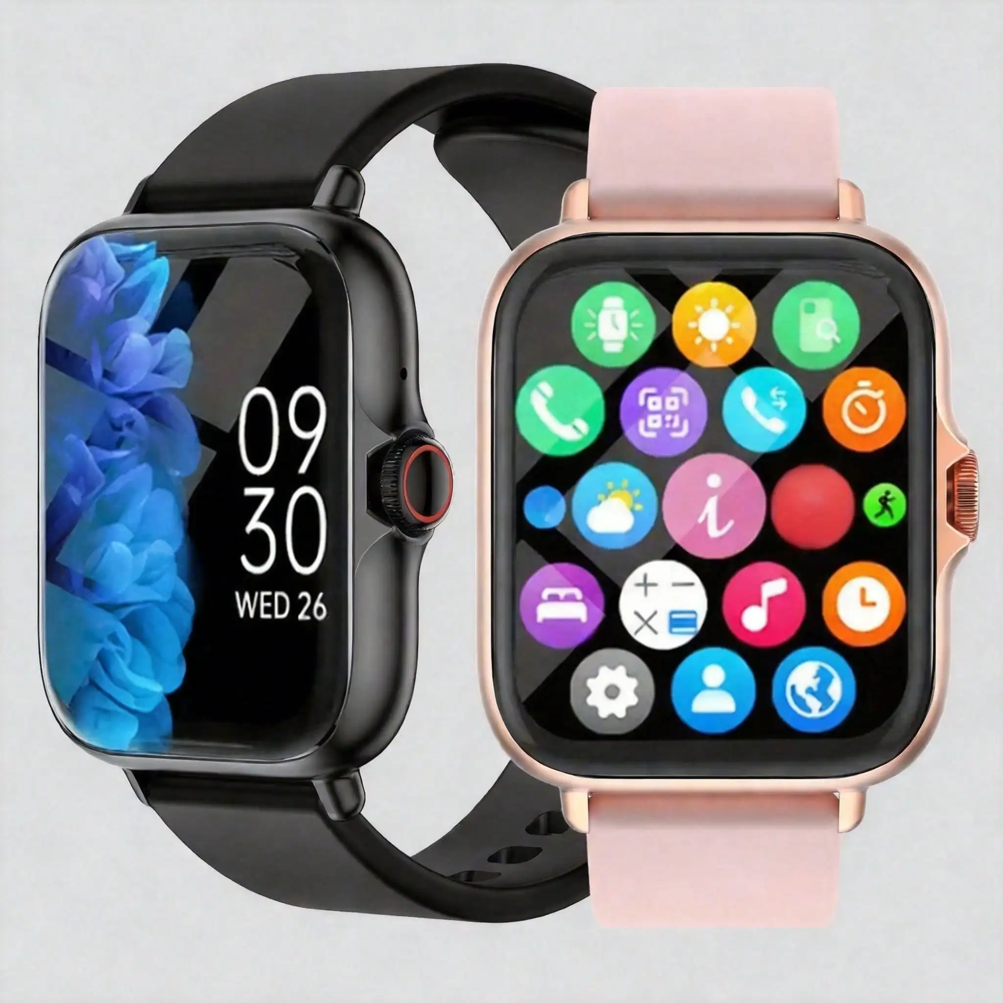 Bluetooth Calling Smart Watch for Men Women, Multi-Sport Fitness Watch with Message Notifications, Compatible with iOS & Android Phones - view 2