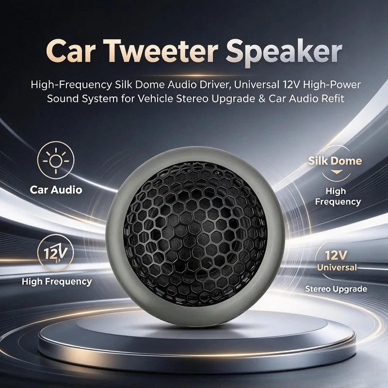 Enhance Your Vehicle Audio System with This High Performance Car Tweeter Designed for Banner Enthusiasts and Modified Car
