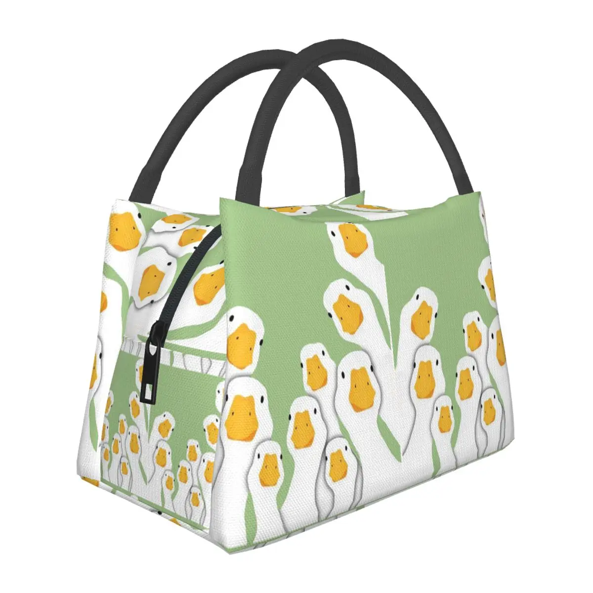 

Cartoon Popular Goose Animal Insulated Lunch Bag for School Picnic Storage Food Boxes Container Cooler Thermal Lunch Box Tote