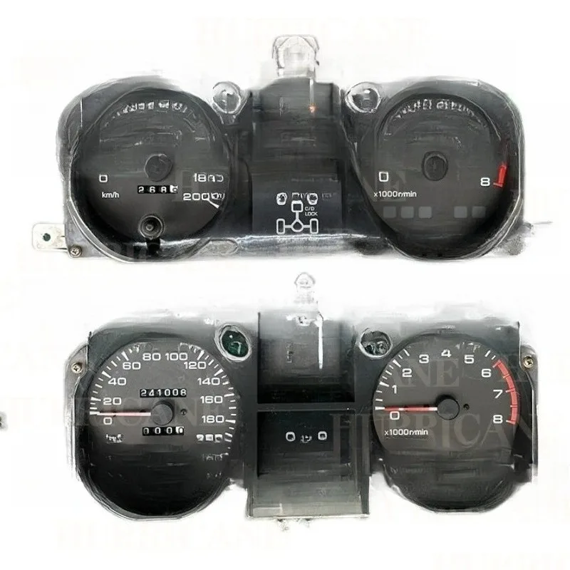 تتكيف مع مجموعة أدوات Mitsubishi Pajero V33 V43 V45 والسرعة ودرجة حرارة الماء ومقياس الزيت والتفكيك الأصلي
