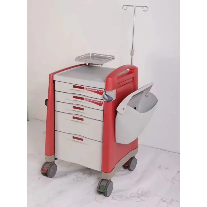 ABS Medical Emergency Rescue Trolley Hospital Crash Cart