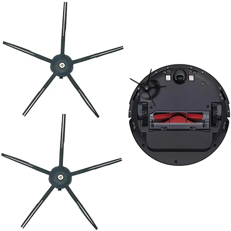Силиконовая боковая щетка на 5 рычагов для робота-пылесоса Xiaomi Roborock S7 S7 Max S7 Maxv T7S Plus S6 S5 MAX S50 S55 E35 E2 G20