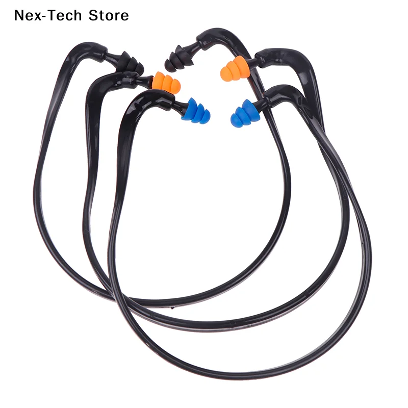 [NT]1PC Soft Silicone Ear Plugs Sleeping Working Noise Reduction Head-mounted Earplugs Protector Anti-Noise Earmuff[NT]
