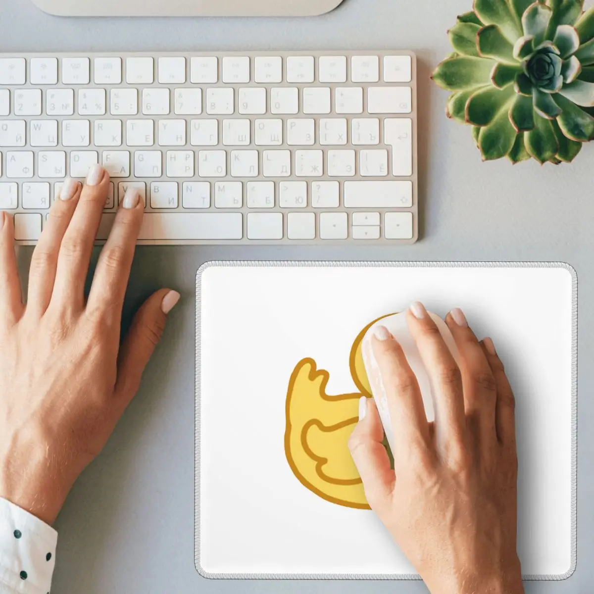 Alfombrilla de ratón de pato de goma bonita, alfombrilla para teclado de ordenador, alfombrilla para ratón, alfombrilla de escritorio para PC, accesorios de oficina, alfombrillas para mesa