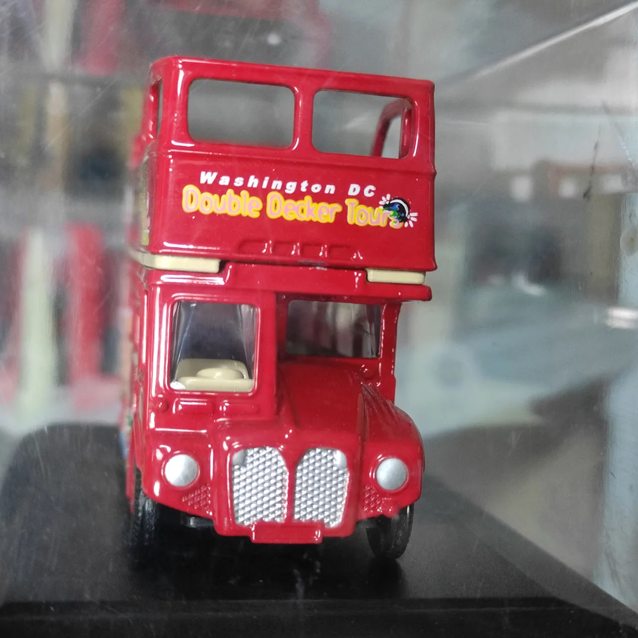 Diecast 1:76 Scale Washington DC Double Decker Tours Alloy Bus Model