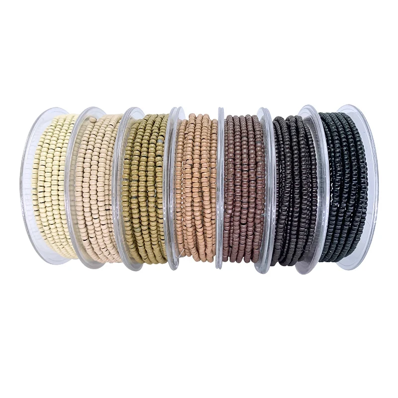 1000PCS Nano Hair Extension Beads Pre-Loaded 3.0mm Copper Silicone Lined Micro Beads Long Lasting for Nano Tip Sew Weft Hair