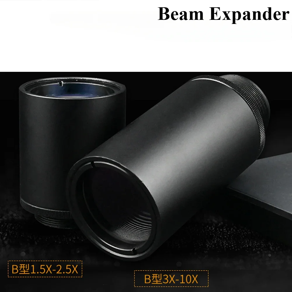 Laser beam expander 405/532/632.8/808/980/1064/1550nm1.5-20 times D80 can be customized