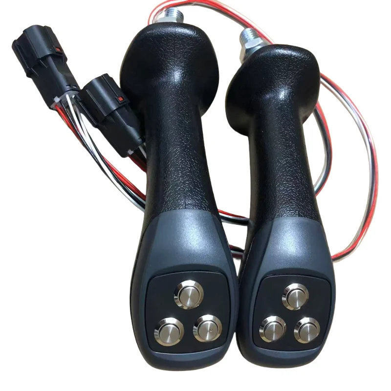 

Высококачественный 3-кнопочный рычаг управления захватом для экскаватора, модифицированный под дерево, железо, сталь