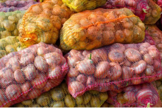 2025 Borsa a rete per frutta e verdura del produttore Design a rete lavorata a maglia per prodotti in plastica agricola