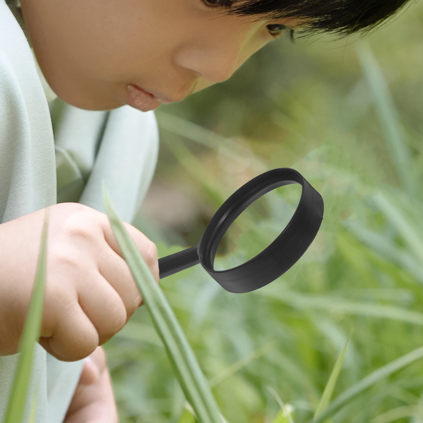 

10Pcs Educational Handheld Magnifier 3x Portable Science Reading Observation Outdoor Exploration Tool Magnifying Glass for Kids
