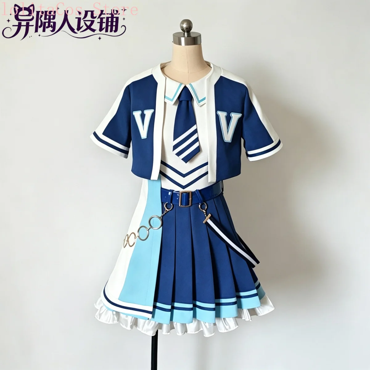Umamusume: Pretty Derby Verxina Cosplay Costume Skirt Comic Con Uniform Prop Women Halloween Role Play Accessory Outfit Gift - view 2