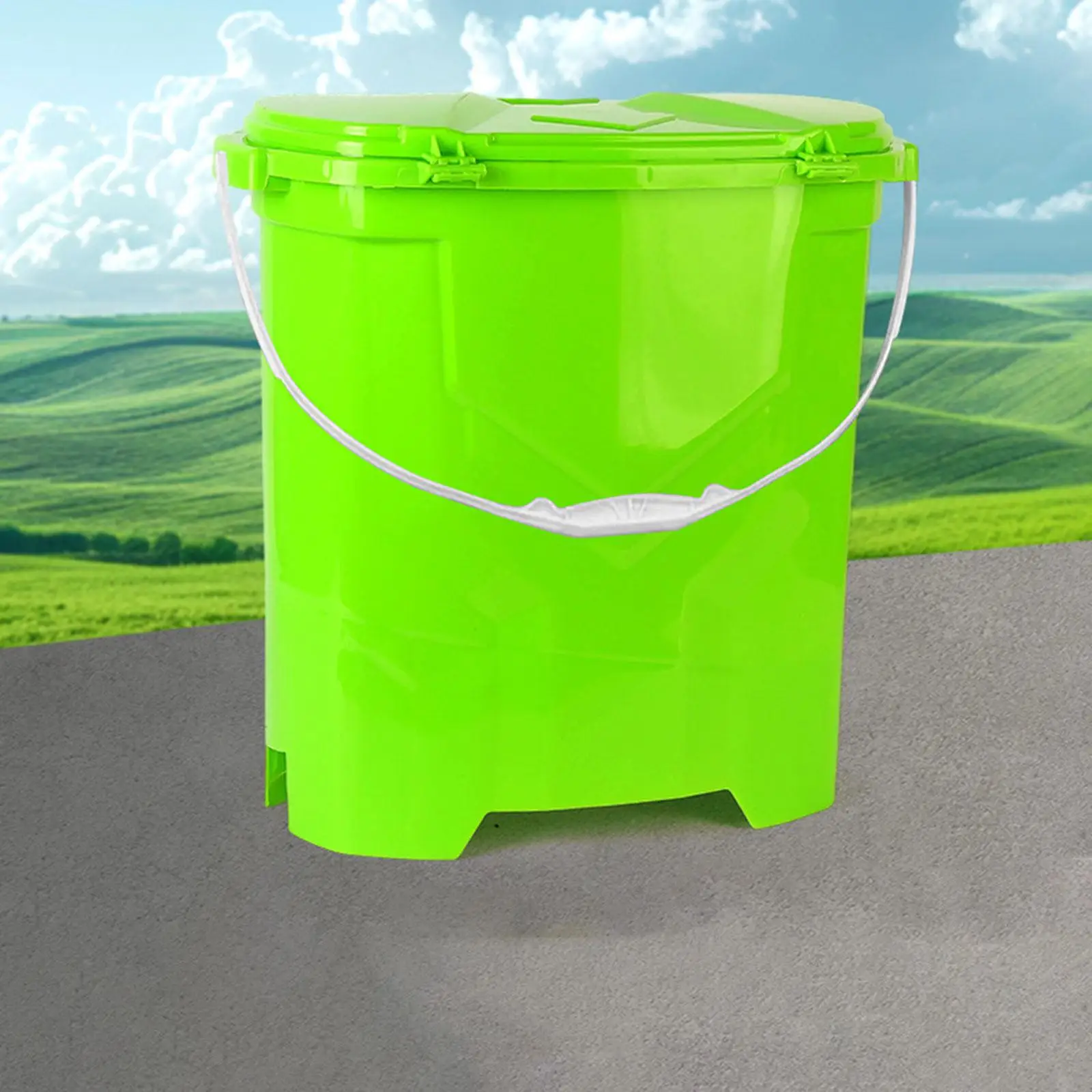 25L Back Carrying Manual Fertilizer Spreader Professional Corn Fertilizing Tool Agricultural Manual Fertilizing Labor Saving