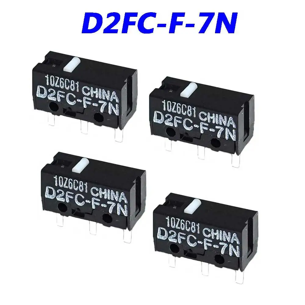 1-10Pcs Mouse Micro Switch D2FC-F-7N Mouse Button Fretting D2FC-E-7N D2FC